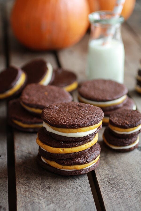 Double Stuffed Pumpkin Pie Oreos