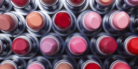 Pink, Red, Cosmetics, Lipstick, Product, Lip, Magenta, Lip gloss, Material property, Tints and shades, 