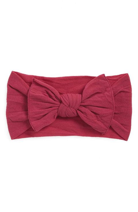 Clothing, Pink, Red, Violet, Magenta, Maroon, Headband, Bow tie, Turban, Headgear, 