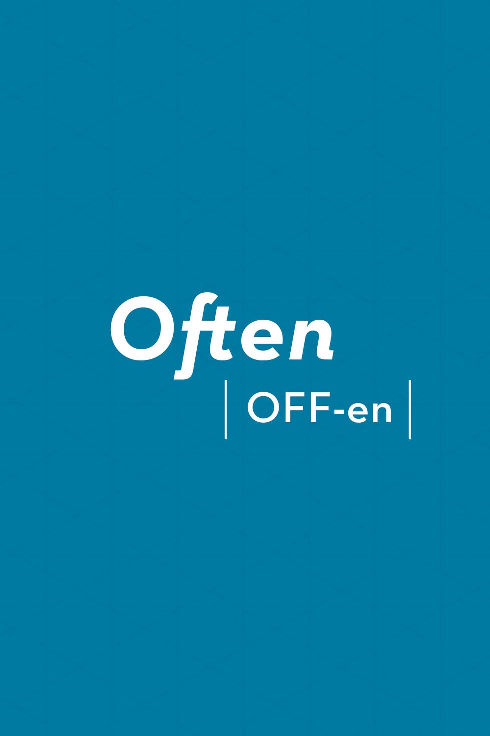 often