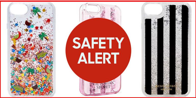 Glitter Iphone Cases Recalled Due To Reports Of Chemical Burns Mixbin Electronics Recall 2018