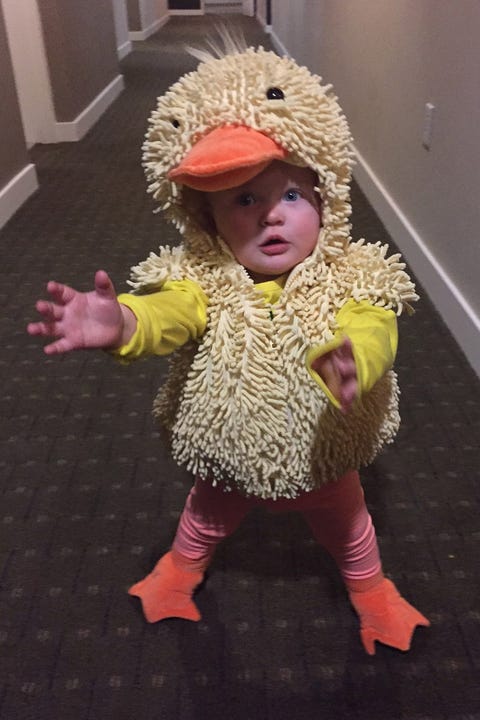 baby halloween costume duckie