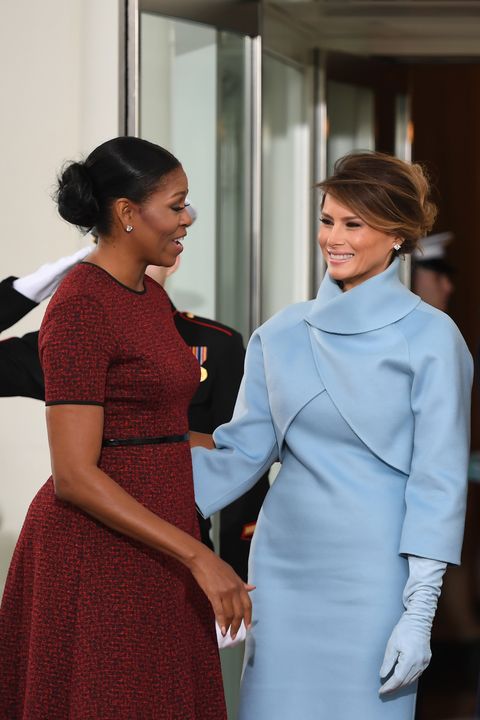 michelle obama and melania trump