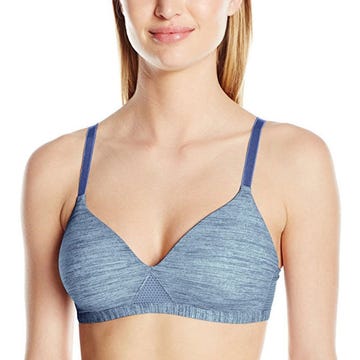 Brassiere, Undergarment, Clothing, Undergarment, Blue, Lingerie, Sports bra, Neck, camisoles, Electric blue, 