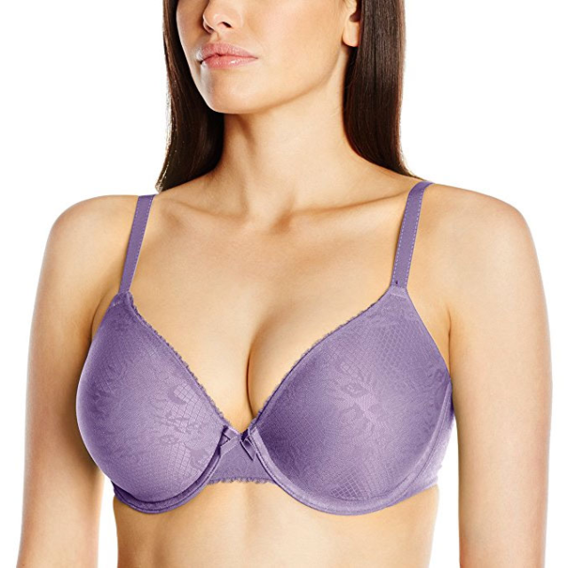 Maidenform Women's Comfort Devotion Embellished Extra Coverage Bra, 09404,  Stone Crush Blue, 34C at  Women's Clothing store