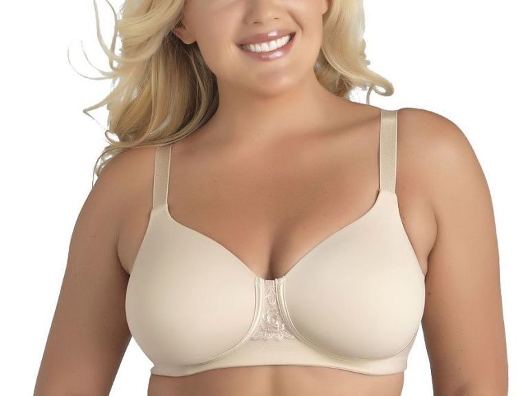 Vanity Fair 71380 Beauty Back Back Smoother Full-Figure Wire-Free Bra Pink  40B Size undefined - $27 New With Tags - From Wendy