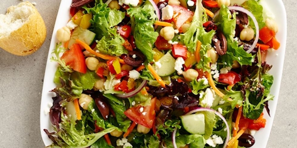 Au bon pain vegetarian deluxe salad