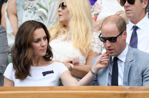 kate middleton and prince william at wimbledon