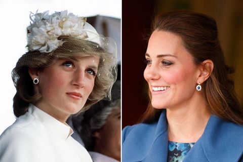 Princess Diana Jewelry Kate Wears - Jewelry Kate Middleton Inherited