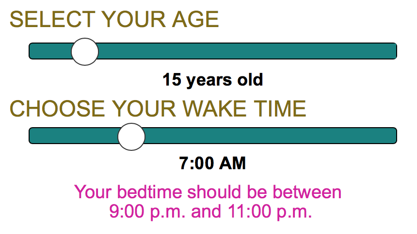 This "Bedtime Calculator" Tells You When Your Kids Should Go To Bed ...