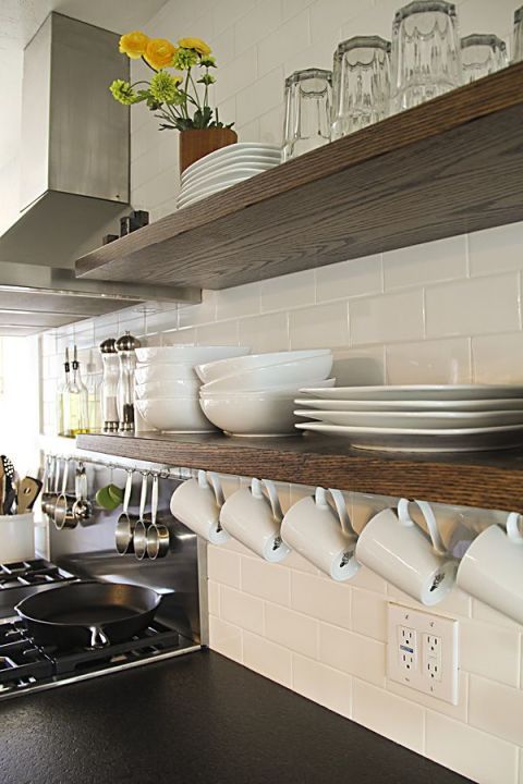 Featured image of post Kitchen Floating Shelf Decor