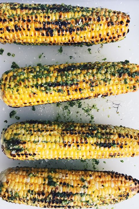 chile lime grilled corn   labor day recipes