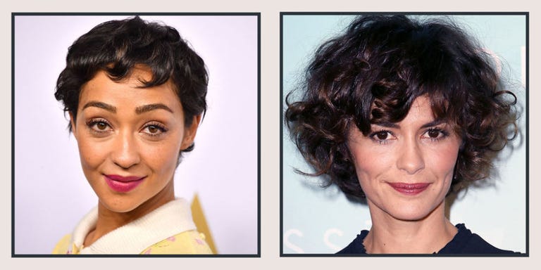 19 Celebrity Short Curly Hair Ideas Haircuts And Hairstyles Getty Images