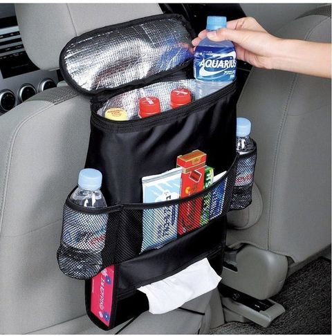 Car seat, Shelf, Trunk, Automotive care, Hand luggage, Water bottle, Furniture, Cooler, 