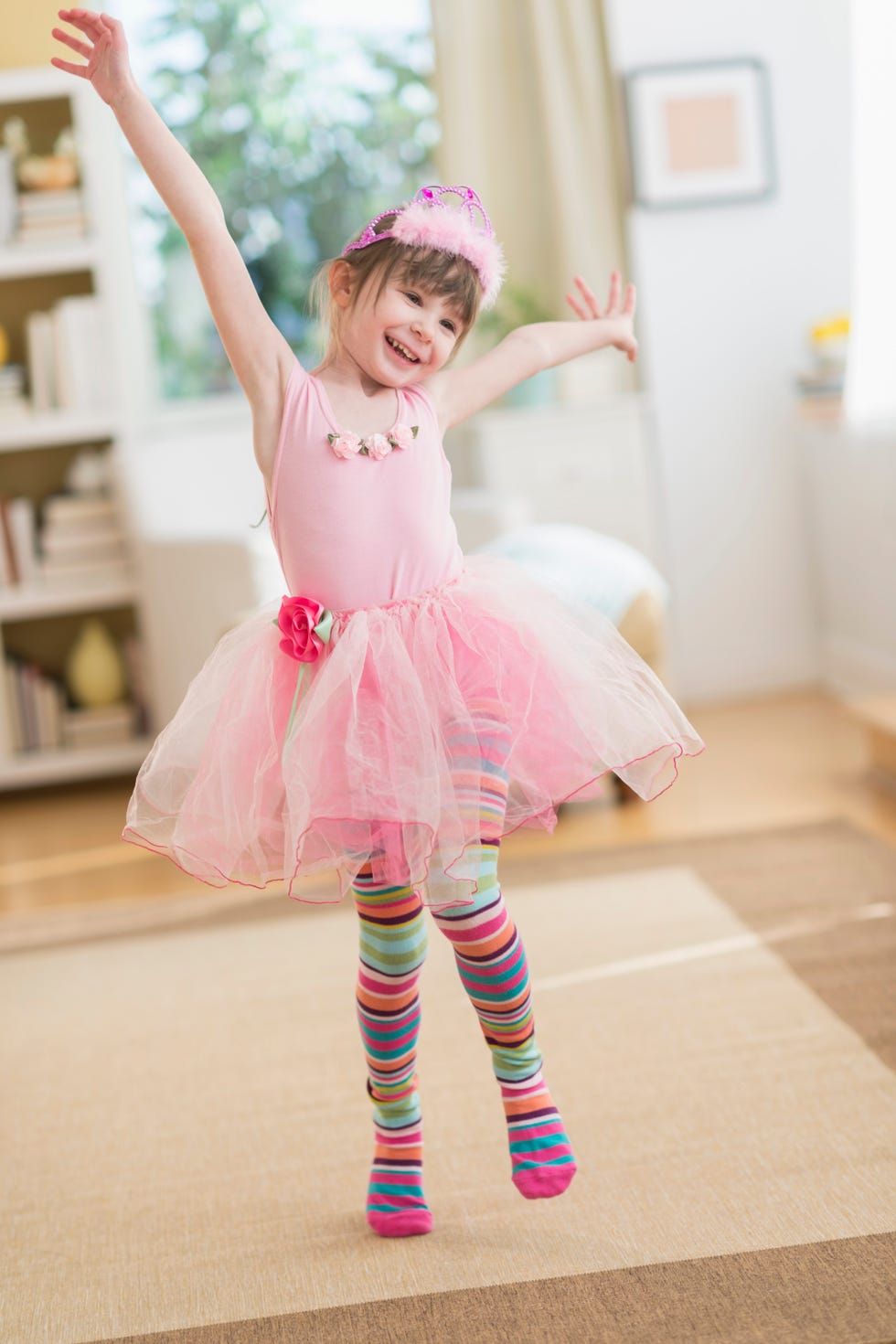girl wearing tutu