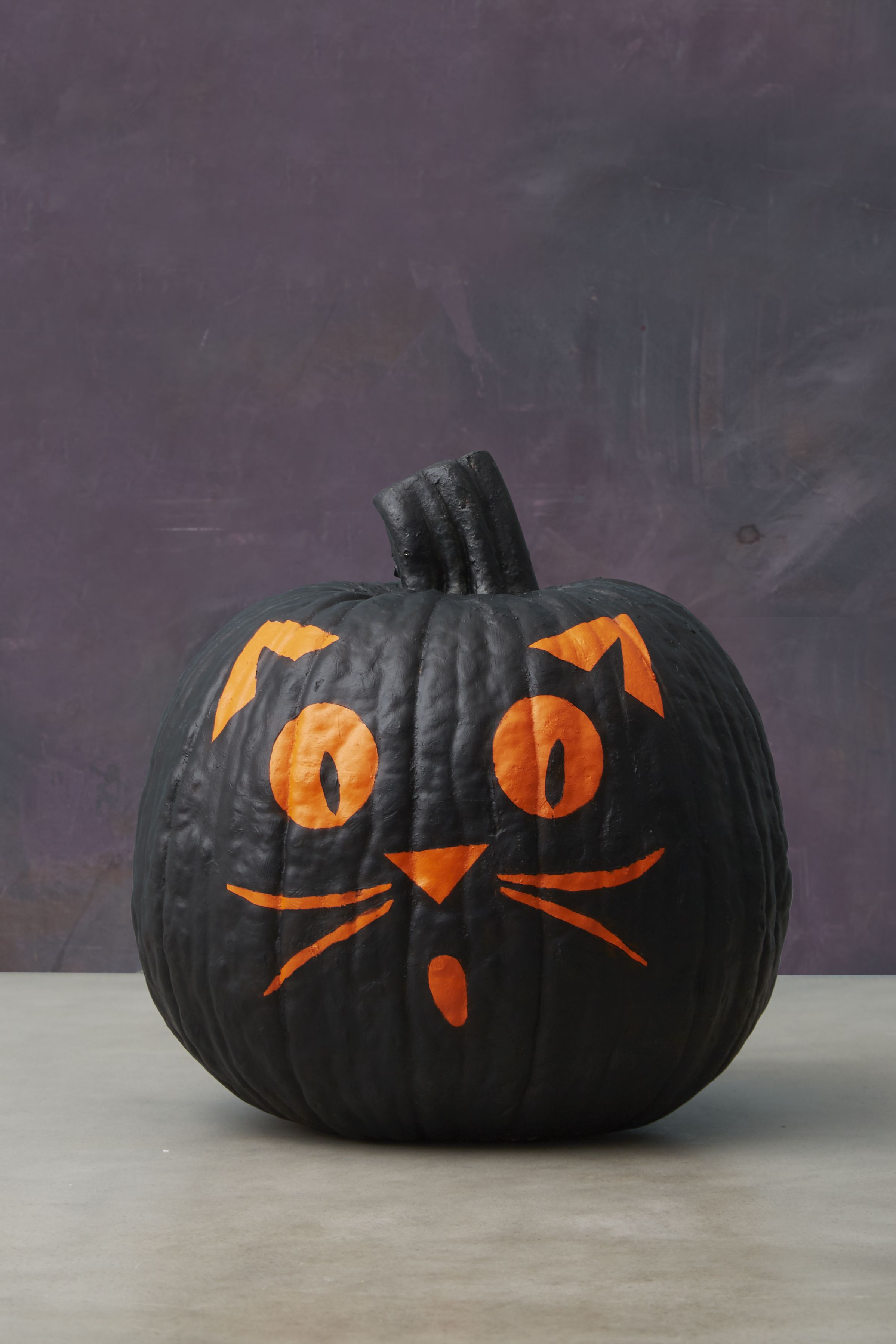 Black Cat Pumpkin Painting Ideas | vlr.eng.br