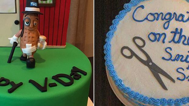 funny cakes for old men