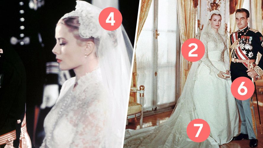 10 Things You Didn't Know About Grace Kelly's Wedding Dress - Princess  Grace's Bridal Gown