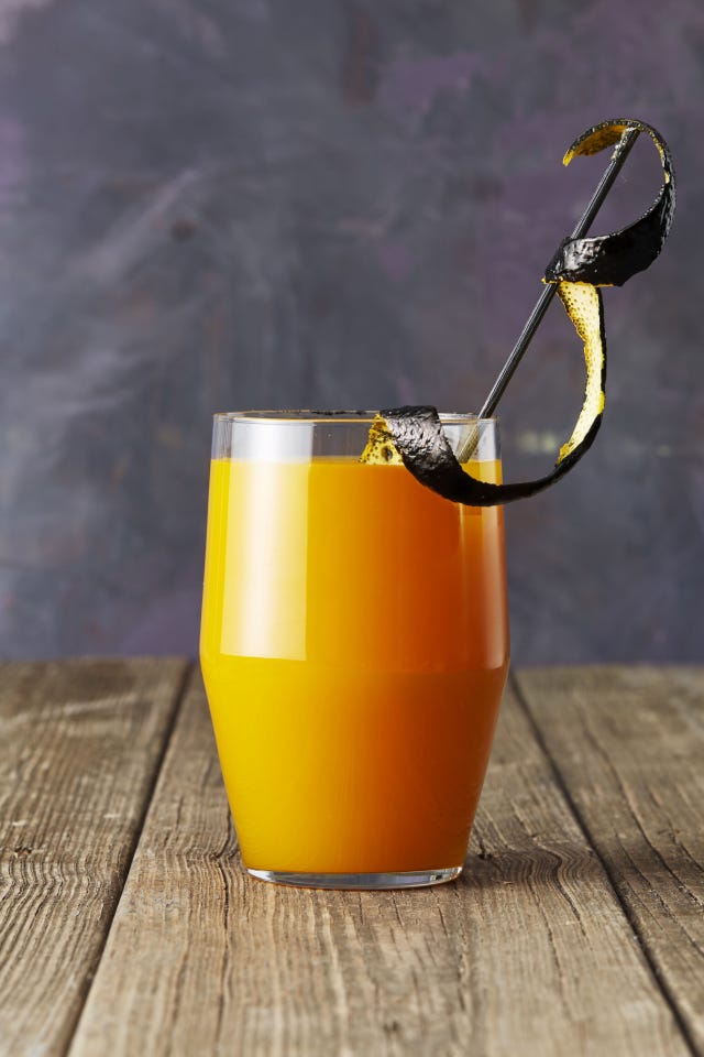 apricot bourbon brew halloween drinks