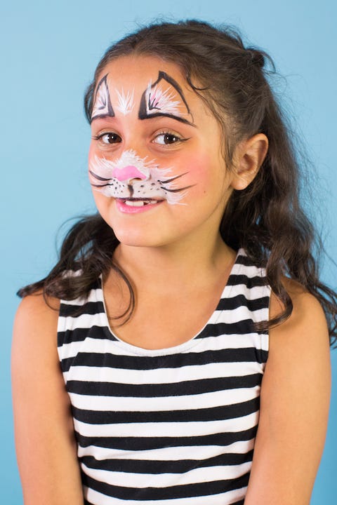 fluffy kitten halloween makeup
