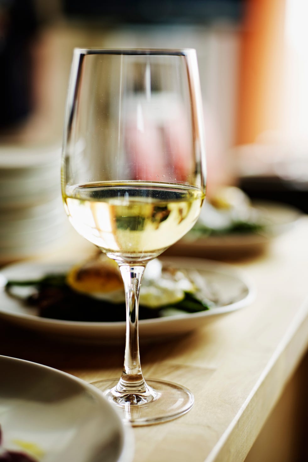 glass of wine