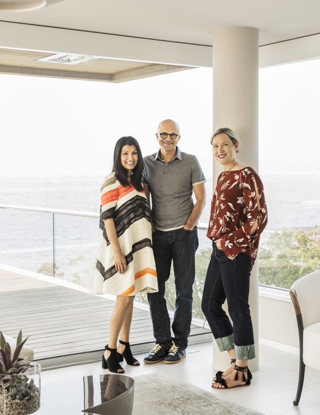 Satya and Anu Nadella Open Up About Their Family Life