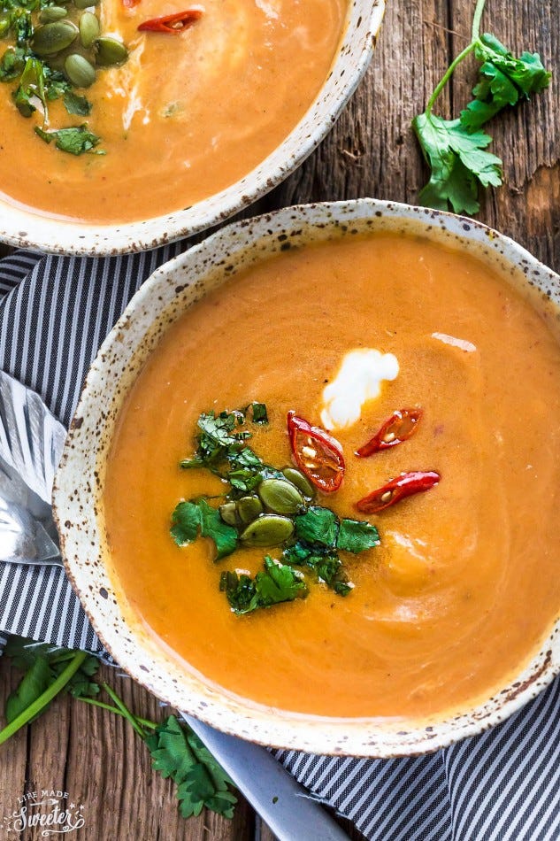butternut squash soups