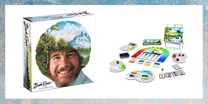 Target Is Selling a Bob Ross Board Game Bob Ross The Art of Chill Board Game