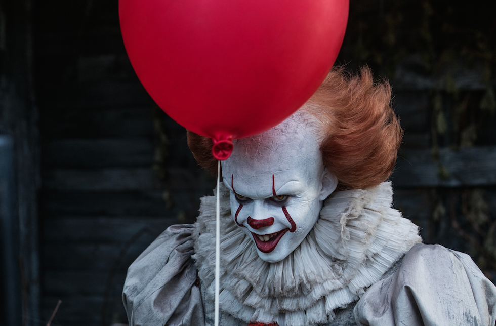 Pennywise smiling