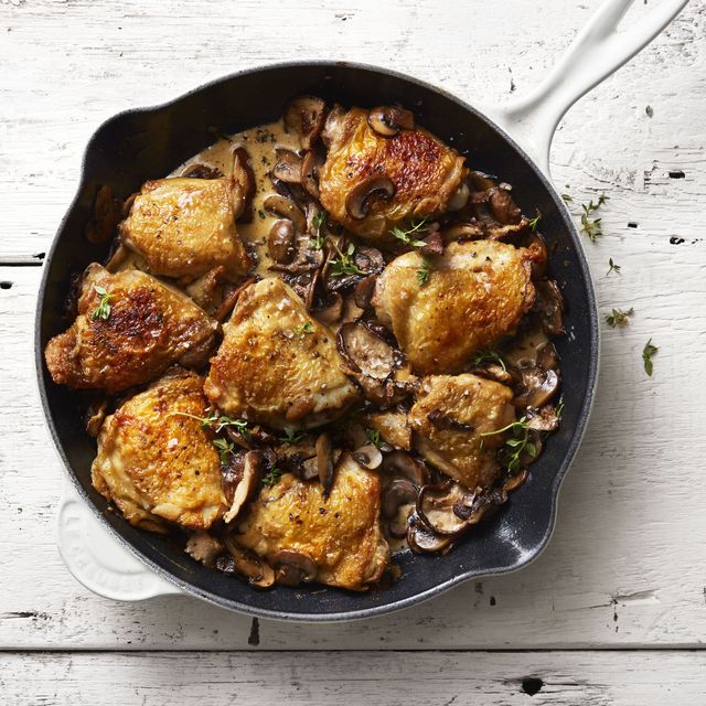 Best Mushroom Chicken Skillet Recipe — How to Make Mushroom Chicken