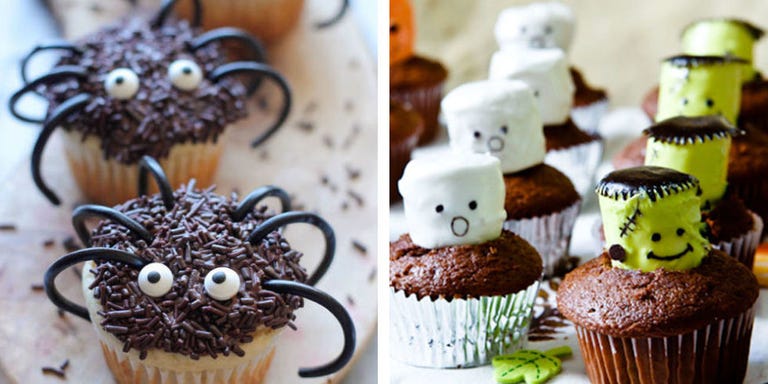 34 Cute Cupcakes Easy Recipes For Cupcake Ideas When It Comes To A Frightfully Good Party Cute Cupcakes Better Be Part Of The Deal But Pssst Go Ahead And Use That Box Mix If You Want