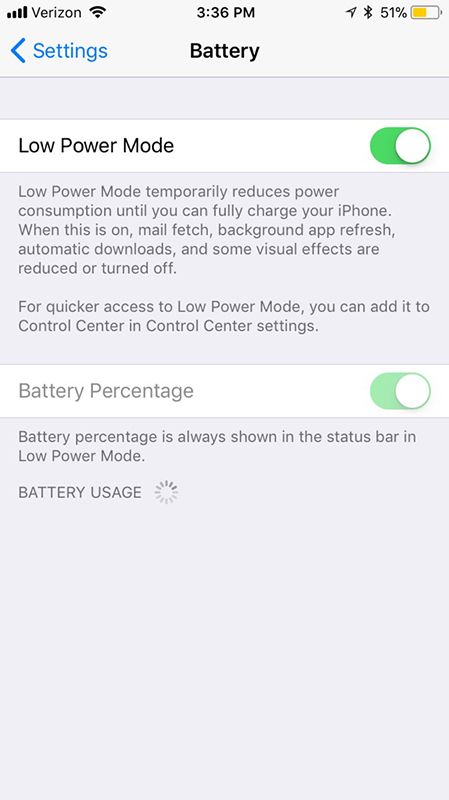 does low battery mode make your phone die faster
