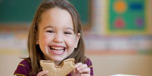 Child, Facial expression, Smile, Happy, Eating, Tooth, Fun, Laugh, Toddler, Child model, 