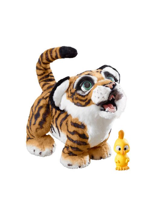 <p>$130
</p><p><a href="https://www.amazon.com/FurReal-Roarin-Tyler-Playful-Tiger/dp/B01N39LX3X?tag=goodhousekeeping_auto-append-20" target="_blank" class="slide-buy--button" data-tracking-id="recirc-text-link">BUY NOW</a>
</p><p>This cuddly friend responds to sound and touch — he'll roar when you roar and move when you pet him. Kids couldn't get over how  fluffy and interactive this little guy was, and our engineers were wowed by his 100-plus sounds and animations. (Ages 4+)</p>