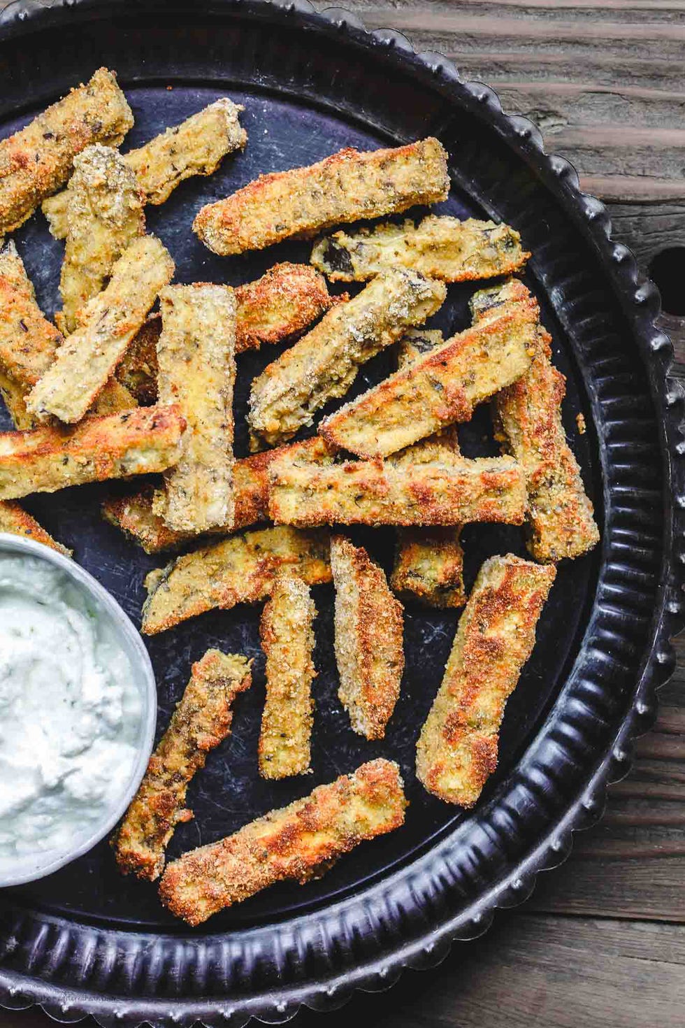 eggplant recipes   baked eggplant fries