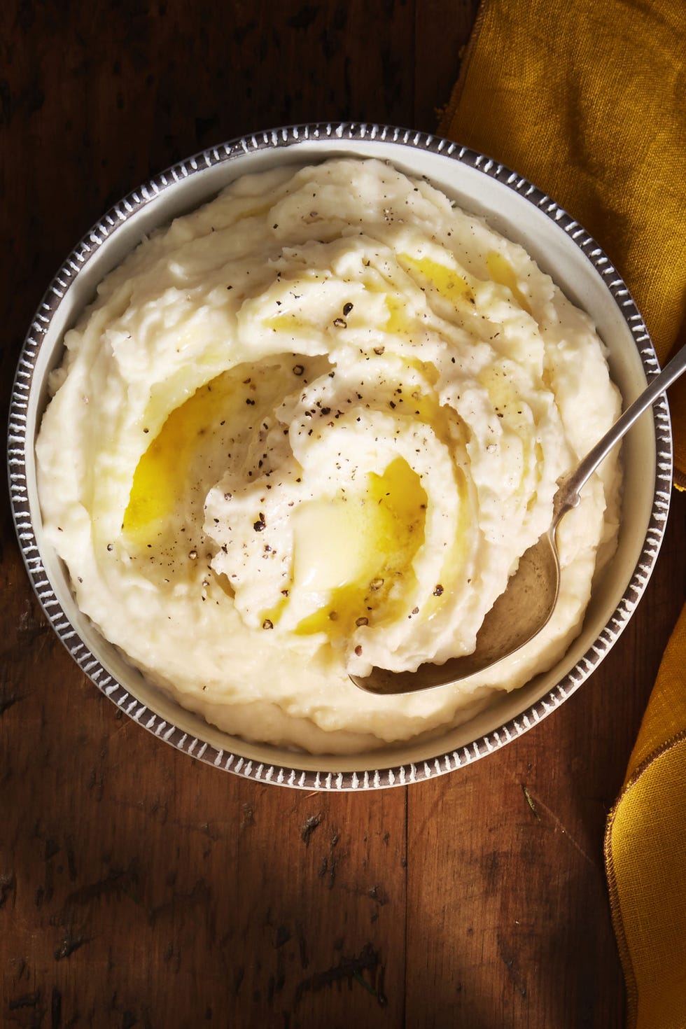 creamy one pot garlic creamy mashed potatoes