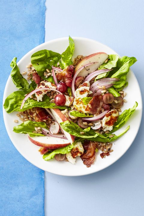 bacon and apple farro salad   mother's day dinners