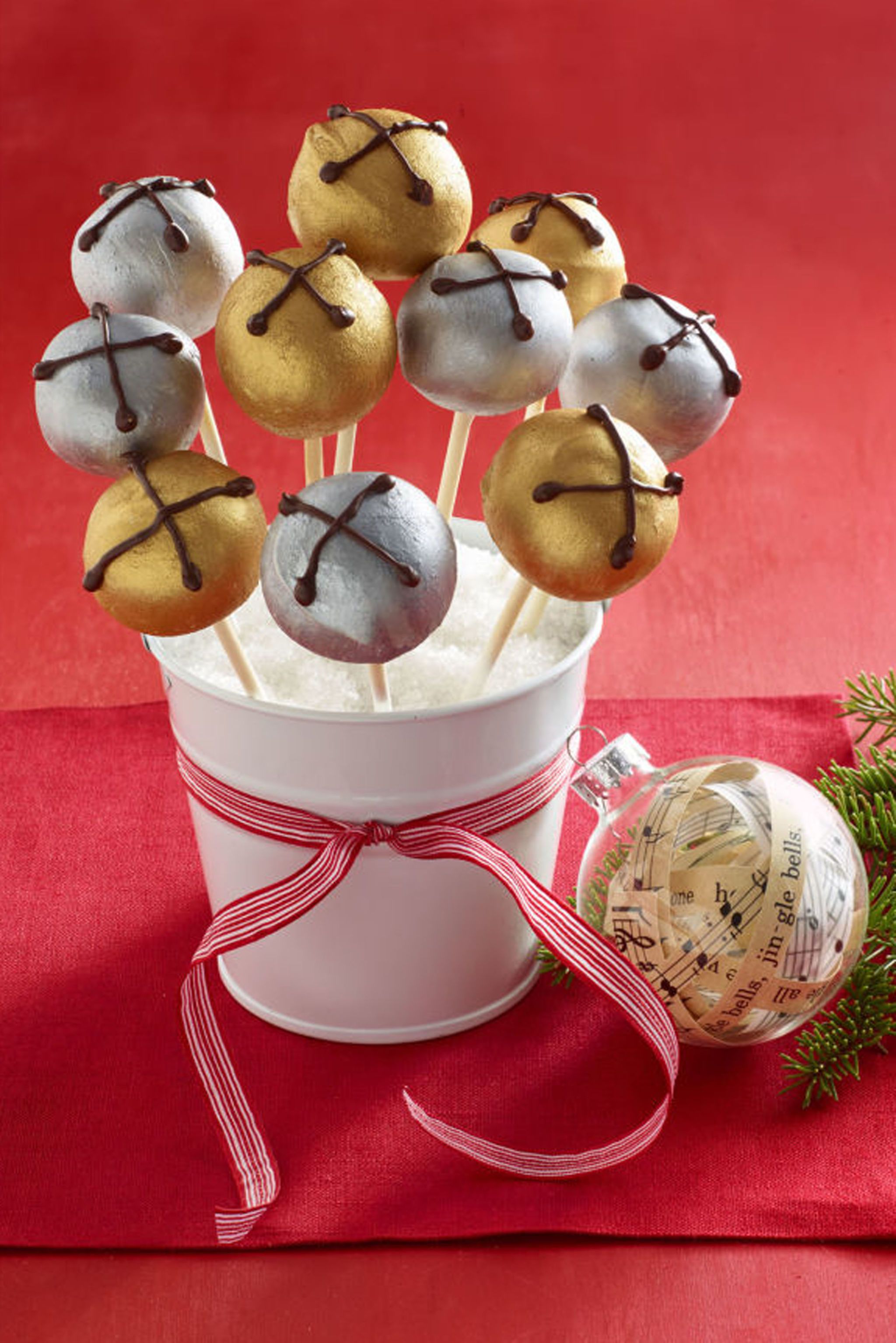 Simple Christmas Tree Cake Pops • Pint Sized Baker