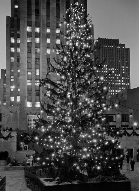 rockefeller center christmas tree photos through the years best christmas gifts for construction workers