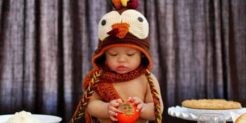 Child, Toddler, Orange, Crochet, Beanie, Baby, Headgear, Knit cap, Cap, Thanksgiving, 