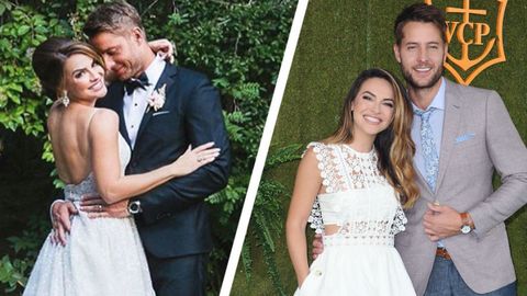 preview for 'This Is Us' Star Justin Hartley and Chrishell Stause Are Married — See the First Photo