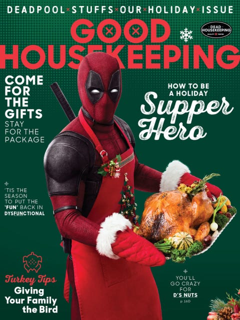 Deadpool Guest Edits Good Housekeeping Image Deadpool S Persistence To Be In Good Housekeeping
