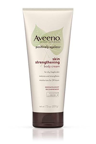 aveeno positively ageless skin strengthening body cream