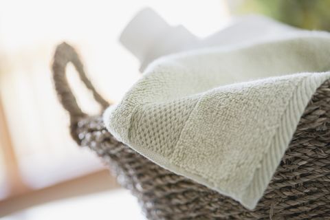 Towel, Linens, Textile, Napkin, Linen, Room, Pillow, Furniture, Tissue paper, 
