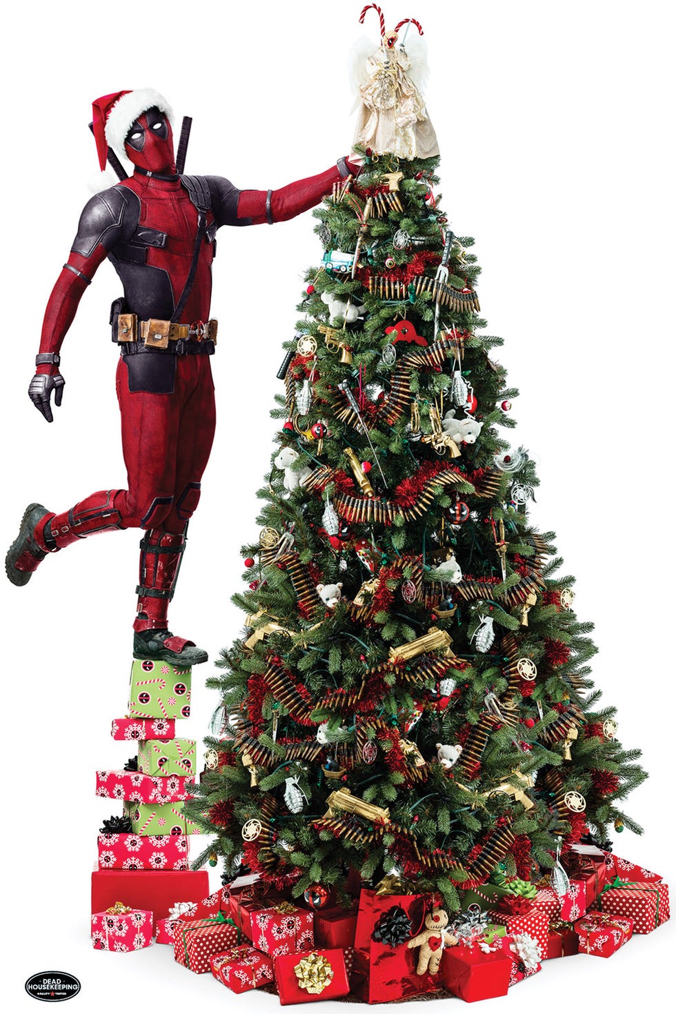 Deadpool Christmas tree