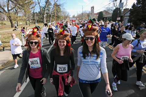 turkey trot, thanksgiving 2001 - thanksgiving the year you were born