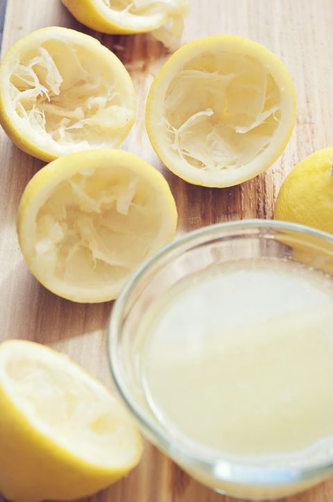 how to remove self tanner-lemon juice