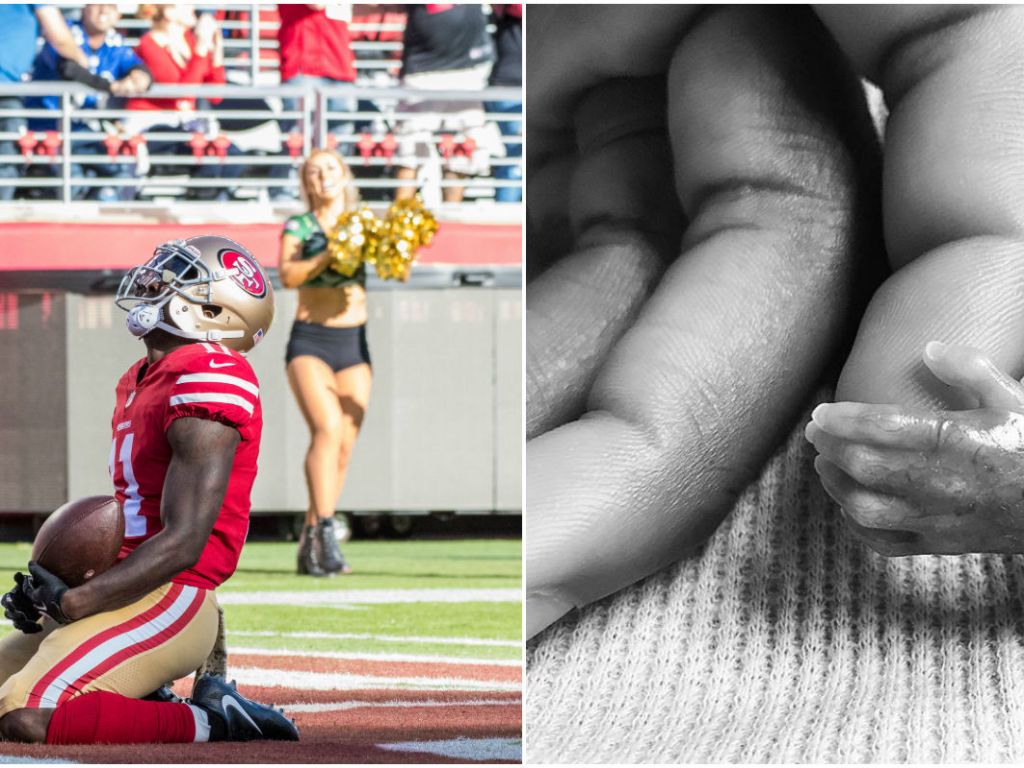 Watch: 49ers' Marquise Goodwin's emotional gift for mom, disabled sister