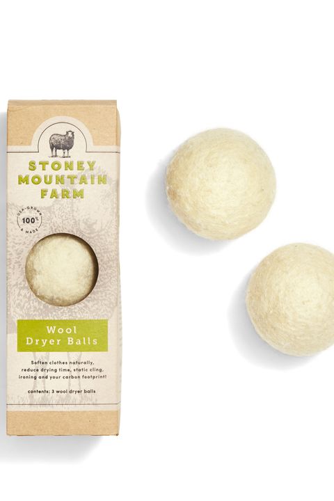 <p>$20 and up</p><p><a href="http://www.stoneymountainfarm.com/store/eco-friendly-wool-dryer-balls" target="_blank" class="slide-buy--button" data-tracking-id="recirc-text-link">BUY NOW</a><br></p><p><strong data-redactor-tag="strong" data-verified="redactor">THE BACKSTORY:&nbsp;</strong>Olga Elder from Burlington, North Carolina,&nbsp;left her corporate insurance job 12 years ago to try out farming and ended up finding both a calling&nbsp;<em data-redactor-tag="em">and</em>&nbsp;a husband, John. The two were raising sheep on 60 acres, and when their barn began filling up with wool, they had to find a new use for it.<strong data-redactor-tag="strong" data-verified="redactor"></strong></p><p><strong data-redactor-tag="strong" data-verified="redactor">THE INVENTION:&nbsp;</strong><a href="http://www.stoneymountainfarm.com/" target="_blank" data-tracking-id="recirc-text-link">Stoney Mountain Farm Dryer Balls</a>, which keep clothes and bedding tumbling.<strong data-redactor-tag="strong" data-verified="redactor"></strong></p><p><strong data-redactor-tag="strong" data-verified="redactor">WHY THEY'RE AWESOME:</strong>&nbsp;Our Cleaning Lab found that the balls helped items dry evenly and come out fluffy. And kudos to Olga, who employs women who need extra income to make them.</p>