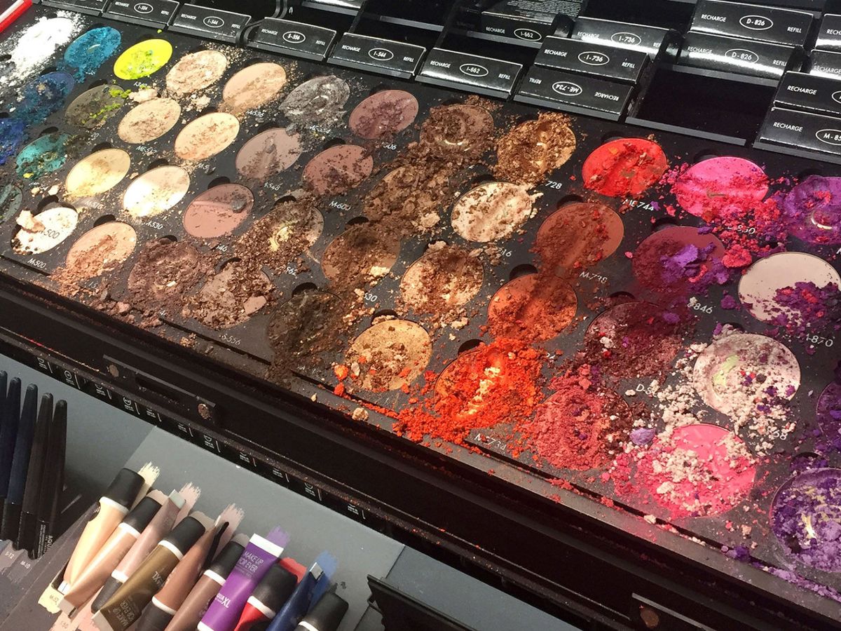 A Child Reportedly Over $1,000 Worth of Makeup at Sephora Makeup Destroyed
